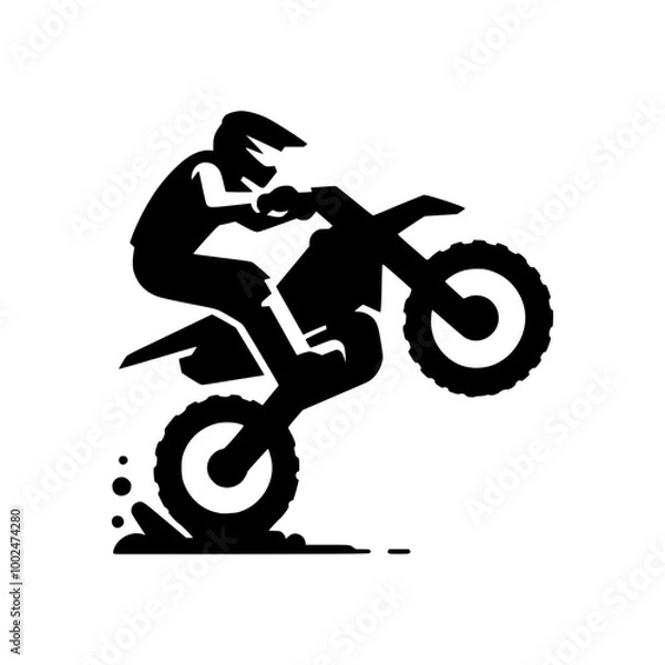 Obraz Dirt Bike Jump