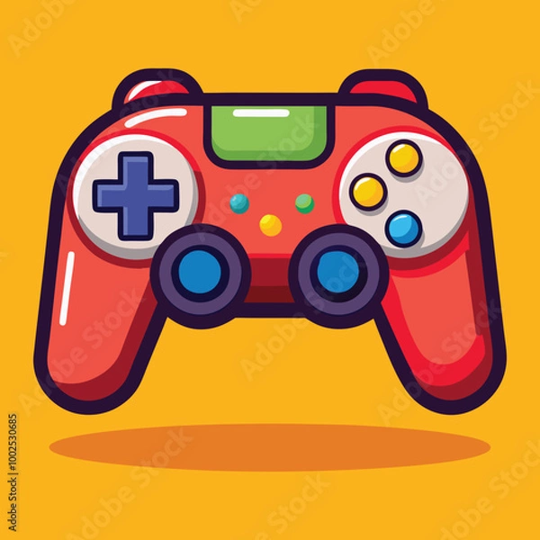 Fototapeta video game controller icon