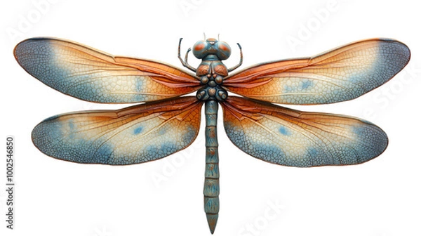 Fototapeta a dragonfly with wings

