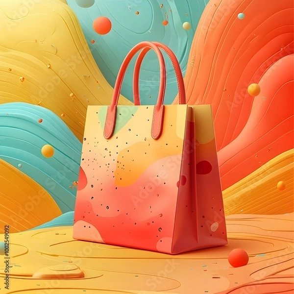 Obraz shopping bag