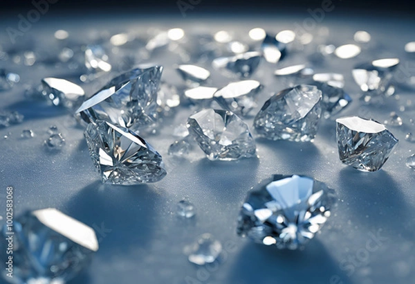 Obraz diamonds on ice