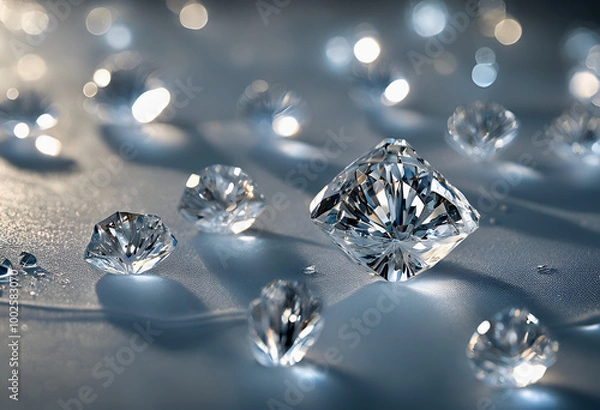 Obraz diamonds on ice