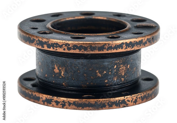 Obraz a stack of metal objects

