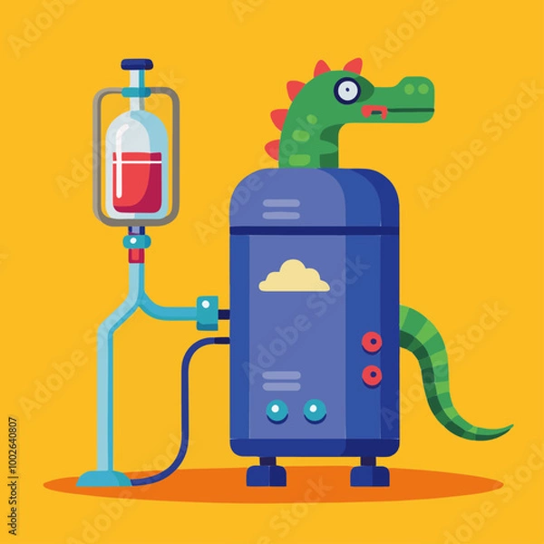 Obraz cartoon android