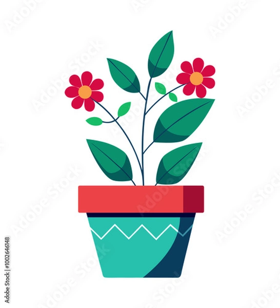 Obraz Flowers Pot
