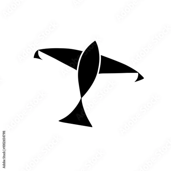 Fototapeta kite icon