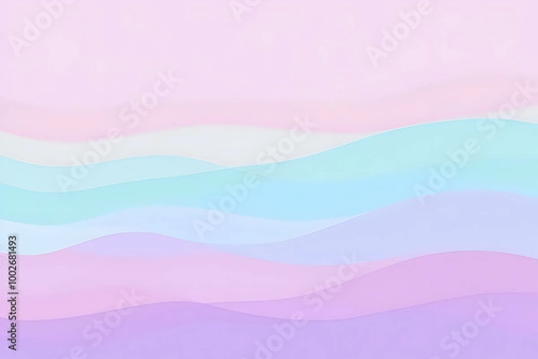 Obraz Gradient light seafoam to light lavender abstract background