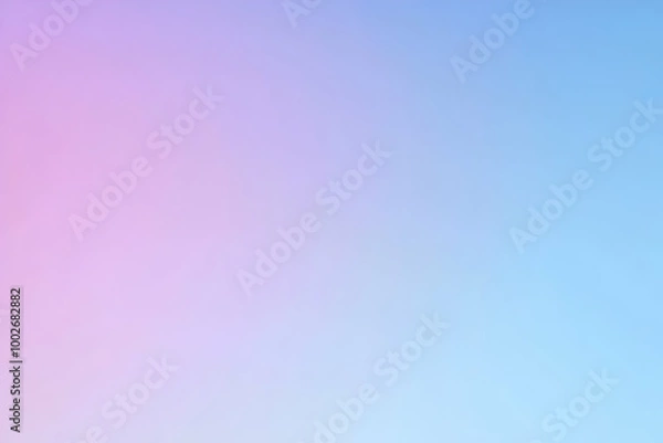 Fototapeta Gradient baby blue to light lavender abstract background