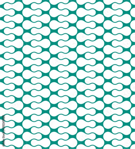 Fototapeta seamless pattern with circles