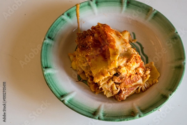 Obraz Lasgna, traditional dish