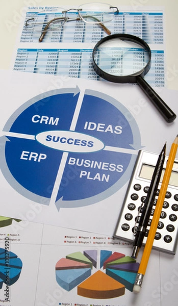 Obraz Voraussetzungen für einen Geschäftserfolg