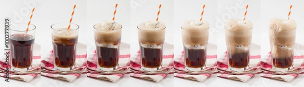 Fototapeta Root beer float