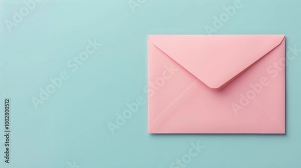 Obraz Soft Pastel Envelope on Calm Background