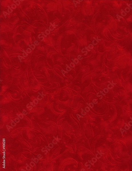 Obraz seria tekstur - czerwony aksamit