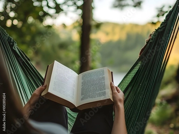 Obraz reading a book