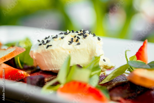 Fototapeta Smoked meat