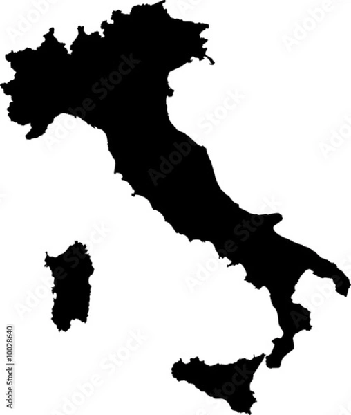 Obraz Silouette Italia
