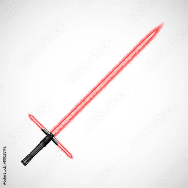 Obraz Red Light Saber