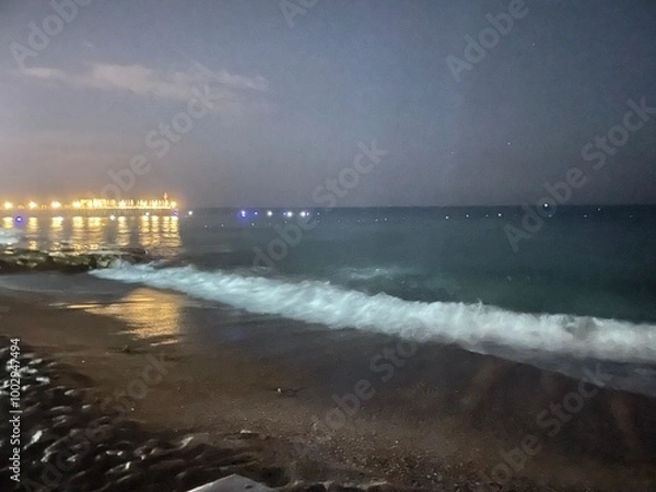 Obraz sunset on the beach