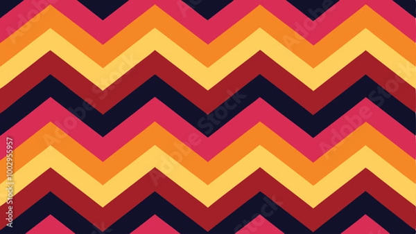 Fototapeta seamless chevron pattern