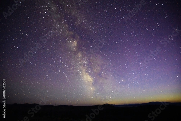 Obraz starry night sky