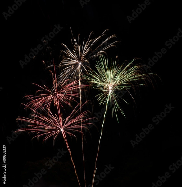 Fototapeta Feu d'artifice