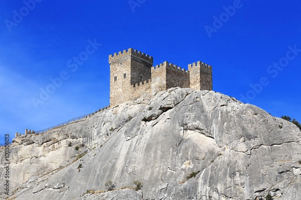 Obraz Mur i wieże twierdzy