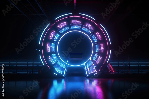 Obraz Time travel portal 