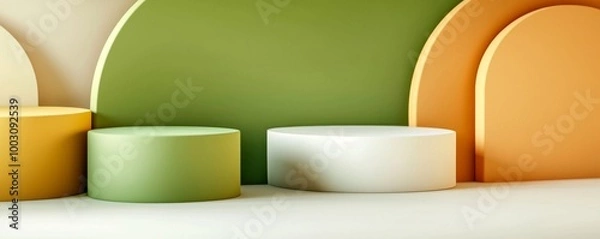 Fototapeta Image of an abstract vintage wallpaper background (Stock)