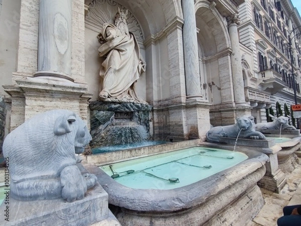 Obraz Fontana del Mosè