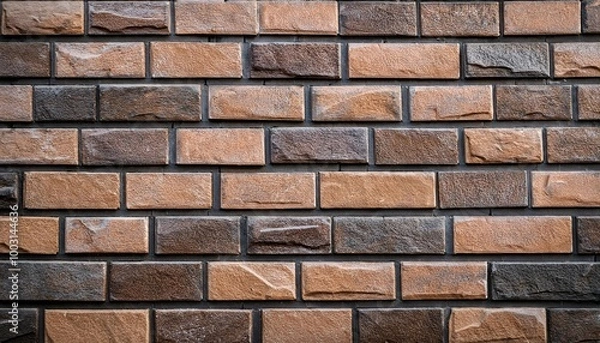 Obraz background - decorative brick wall