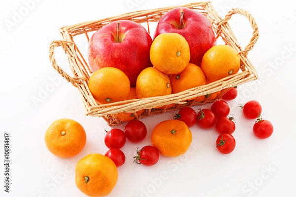 Obraz 新鮮な野菜と果物