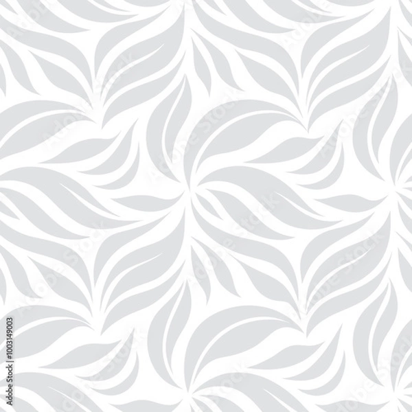 Fototapeta seamless pattern with leaves