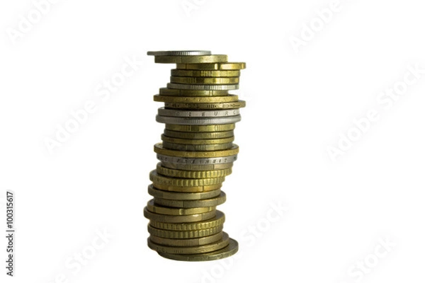 Obraz Stack of coins