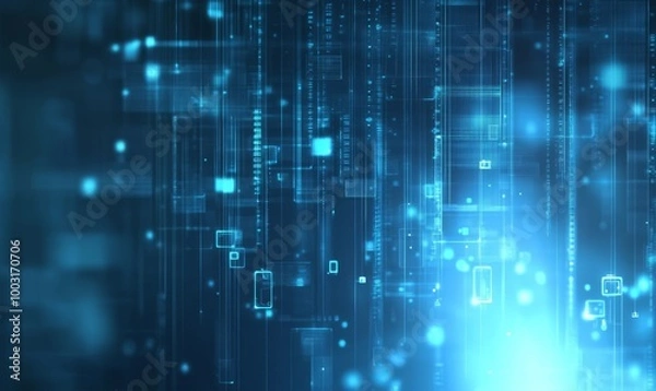 Fototapeta Abstract technology background