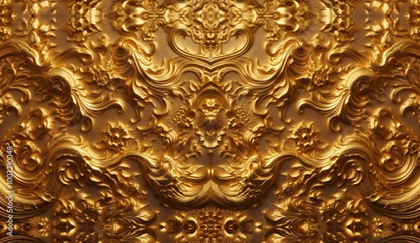 Fototapeta Gold Texture and Pattern