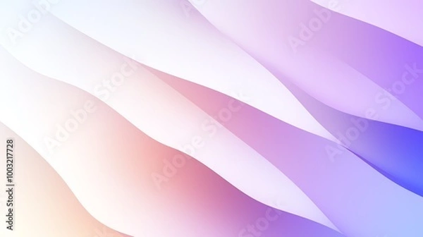Fototapeta Abstract gradient background with wavy lines.
