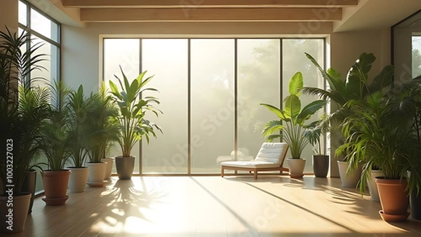 Obraz Green luxury interior