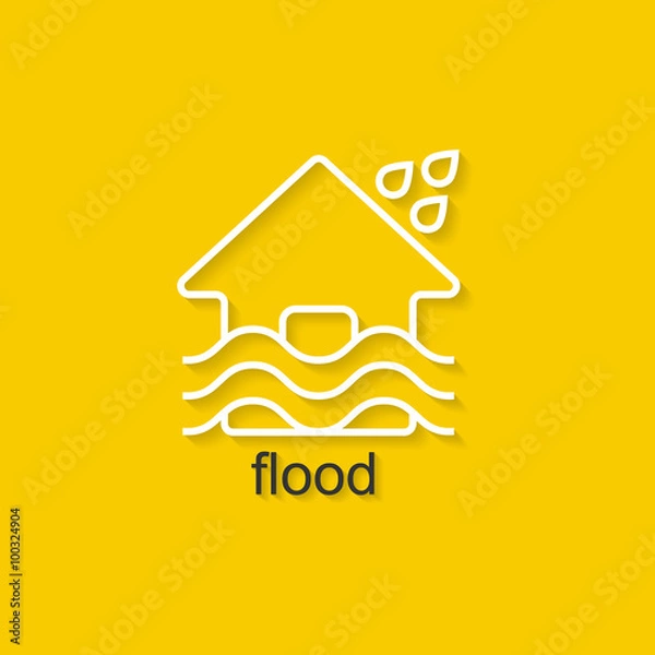 Fototapeta Natural Disaster Icon