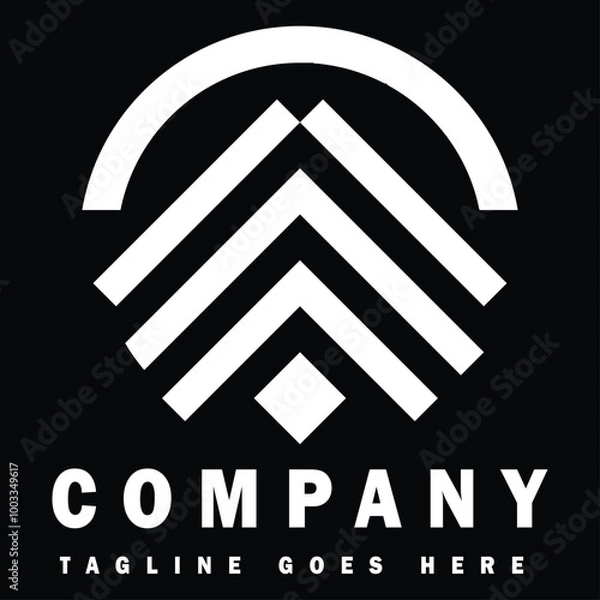 Obraz Free vector of company logo design