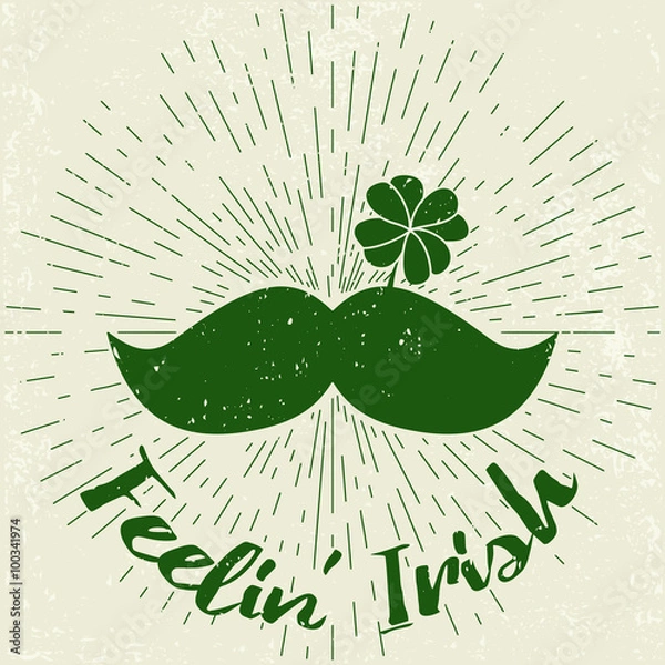Obraz Saint Patricks Day design elements