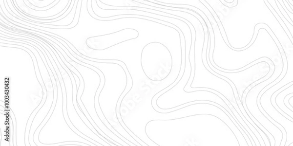 Obraz Abstract topography grid counter map texture. landscape location diagram geology geometric wave carve design. The stylized height of the topographic map in contour, lines. 