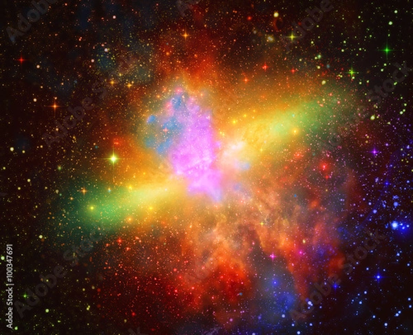 Fototapeta Abstract space background