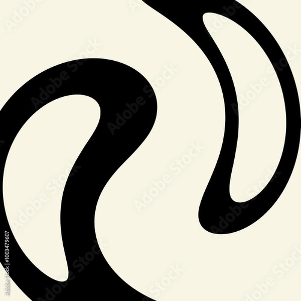 Obraz black and white background