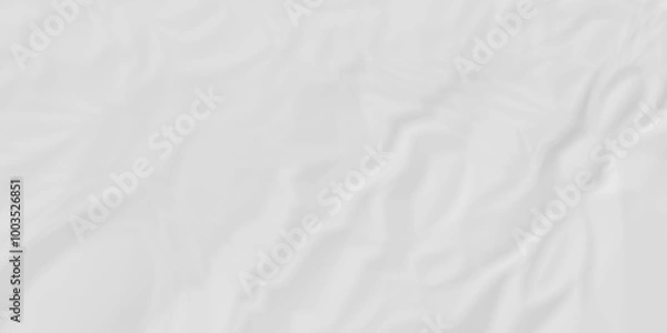 Fototapeta White crumpled paper background. old paper wrinkle texture pattern overlay. cardboard wrinkled high resolution arts craft and Seamless white crumpled paper.