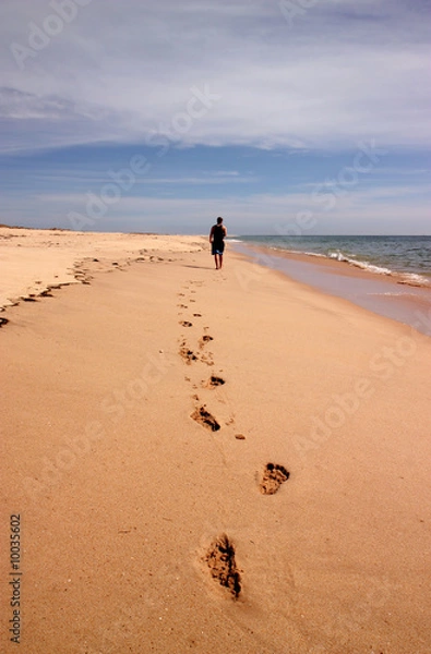 Fototapeta beach walk