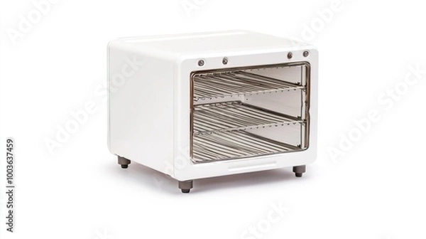 Fototapeta A bakery proofer on solid white background, single object