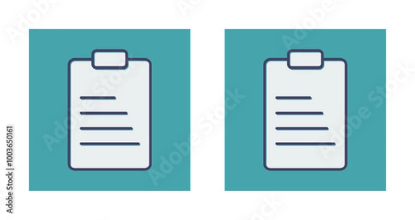 Fototapeta Lab Notes Vector Icon