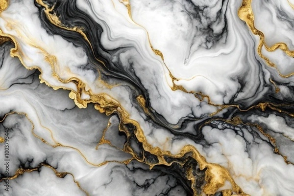 Obraz Liquid marble art background