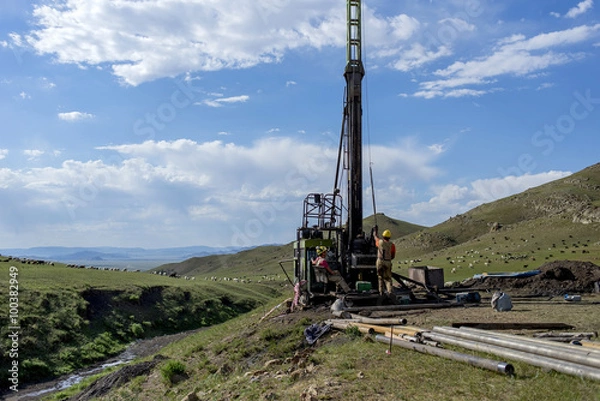 Obraz drill rig 06